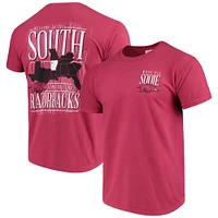 T-shirt Cardinal Arkansas Razorbacks Welcome to the South Comfort Colours pour homme
