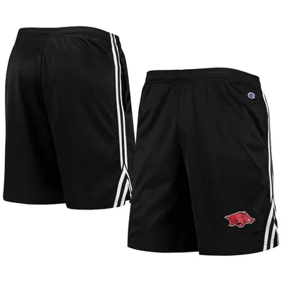 Short de crosse Champion Arkansas Razorbacks pour hommes, noir