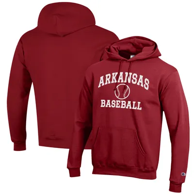 Arkansas Razorbacks Champion Baseball Icon Pullover Hoodie