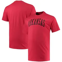 Champion pour hommes Cardinal Arkansas Razorbacks Tailles Big & Tall Arch Team Logo T-shirt