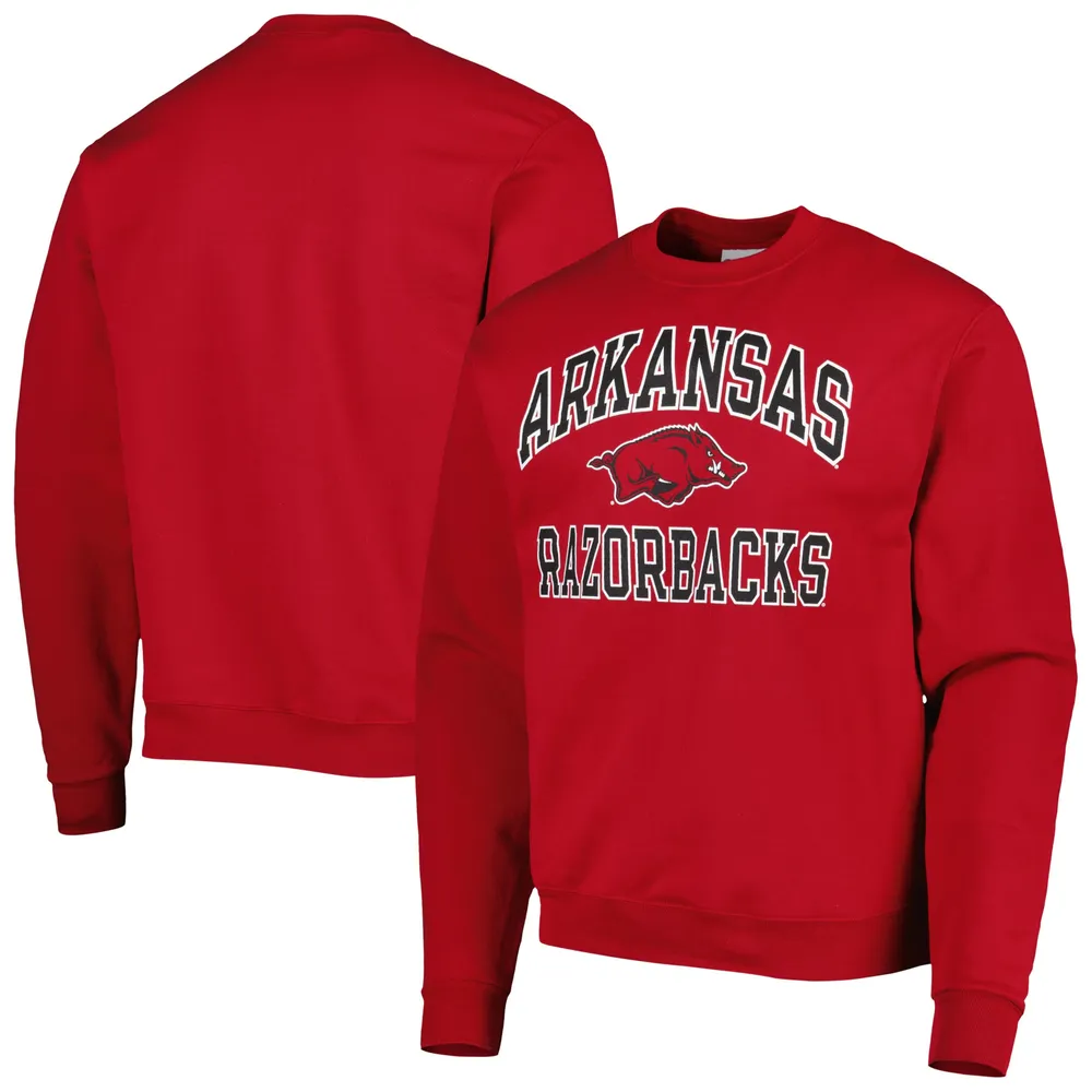 Sweat à capuche Champion Cardinal Arkansas Razorbacks High Motor pour homme