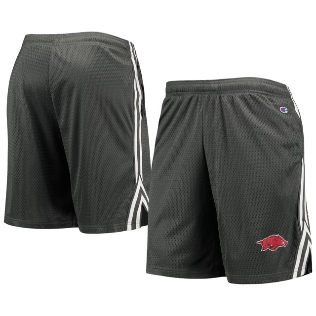 Short de crosse Team Arkansas Razorbacks Champion gris pour hommes