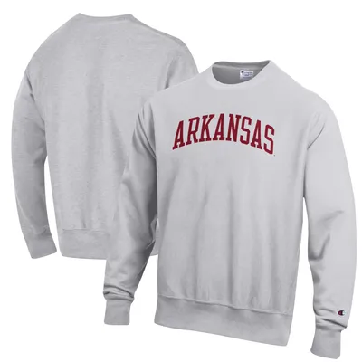 Arkansas Razorbacks Champion Reverse Weave Fleece Crewneck Sweatshirt