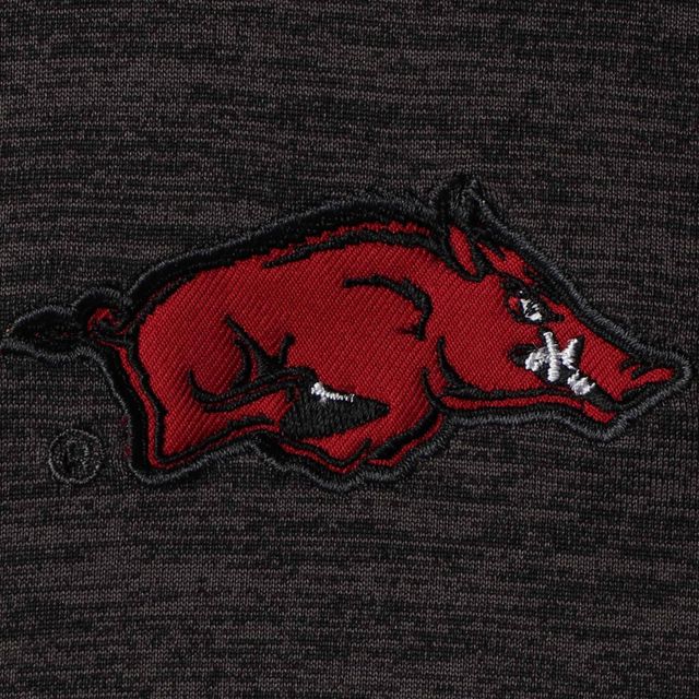 Colosseum Arkansas Razorbacks Big & Tall Down Swing Polo Homme Noir