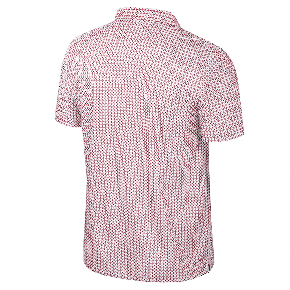 Men's Colosseum Cardinal Arkansas Razorbacks Big & Tall Marty Rival Polo