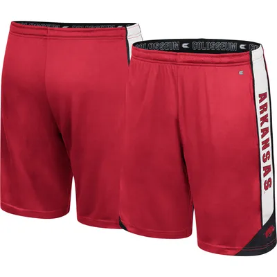 Colosseum Cardinal Arkansas Razorbacks Haller Short pour homme