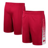 Men's Colosseum Cardinal Arkansas Razorbacks Lazarus Shorts