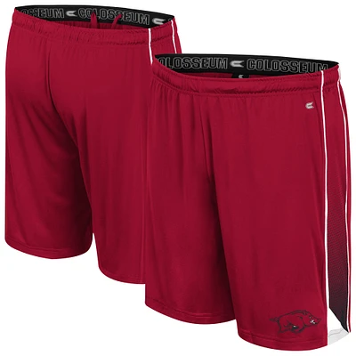 Short en ligne Colosseum Cardinal Arkansas Razorbacks pour hommes