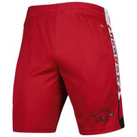 Men's Colosseum Cardinal Arkansas Razorbacks Pool Time Shorts