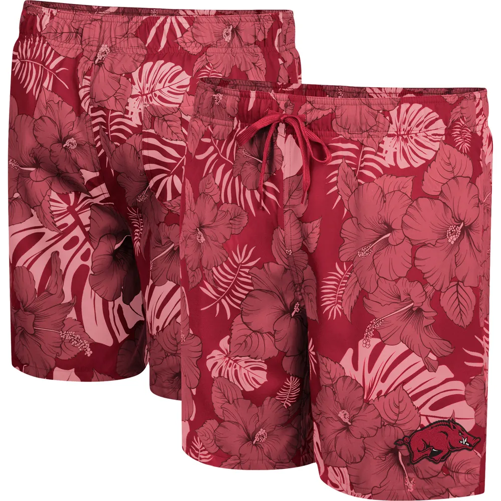 Colosseum Cardinal Arkansas Razorbacks The Dude Short de bain pour homme