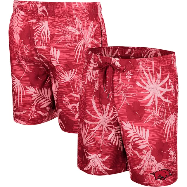 Lids Louisville Cardinals Colosseum Pineapples Swim Shorts - White