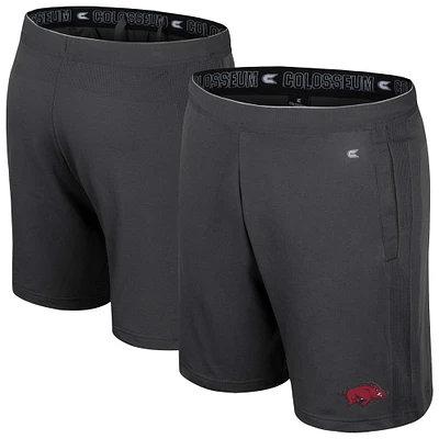 Men's Colosseum Charcoal Arkansas Razorbacks Forget Shorts