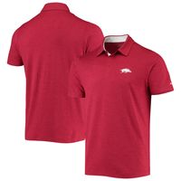 Men's Columbia Cardinal Arkansas Razorbacks Tech Trail Omni-Shade Polo