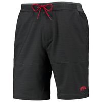 Men's Columbia Charcoal Arkansas Razorbacks Twisted Creek Omni-Shield Shorts