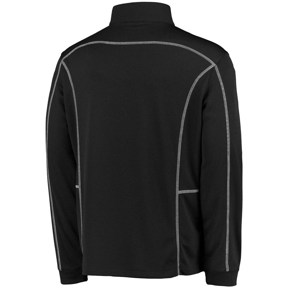 Men's Columbia Golf Black Arkansas Razorbacks Shotgun Quarter-Zip Pullover