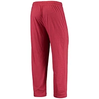 Concepts Sport Cardinal/Heathered Charcoal Arkansas Razorbacks Meter T-shirt à manches longues et pantalon Ensemble de nuit