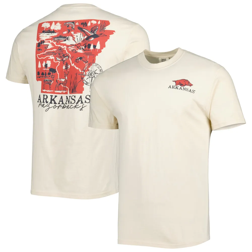 T-shirt crème Arkansas Razorbacks Hyperlocal pour homme