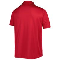 Men's Cutter & Buck Cardinal Arkansas Razorbacks Prospect Performance Polo