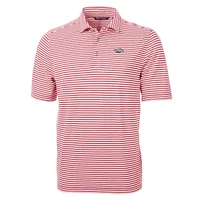 Cutter & Buck Virtue Eco Pique Stripe Recycled Men's Big and Tall Polo