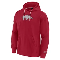 Men's Fanatics Cardinal Arkansas Razorbacks Elements Pace Pullover Hoodie