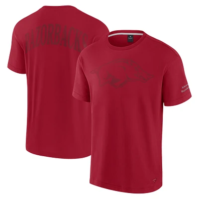 T-shirt emblématique Fanatics Cardinal Arkansas Razorbacks pour hommes