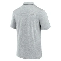 Men's Fanatics  Gray Arkansas Razorbacks Performance Polo