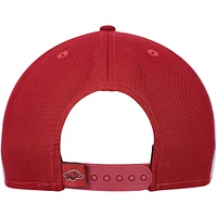 Men's New Era  Cardinal Arkansas Razorbacks Outright 9FIFTY Snapback Hat