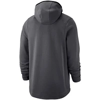 Men's Nike Anthracite Arkansas Razorbacks Tonal Showtime Full-Zip Hoodie