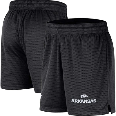 Short de performance en maille Nike Arkansas Razorbacks pour homme, noir