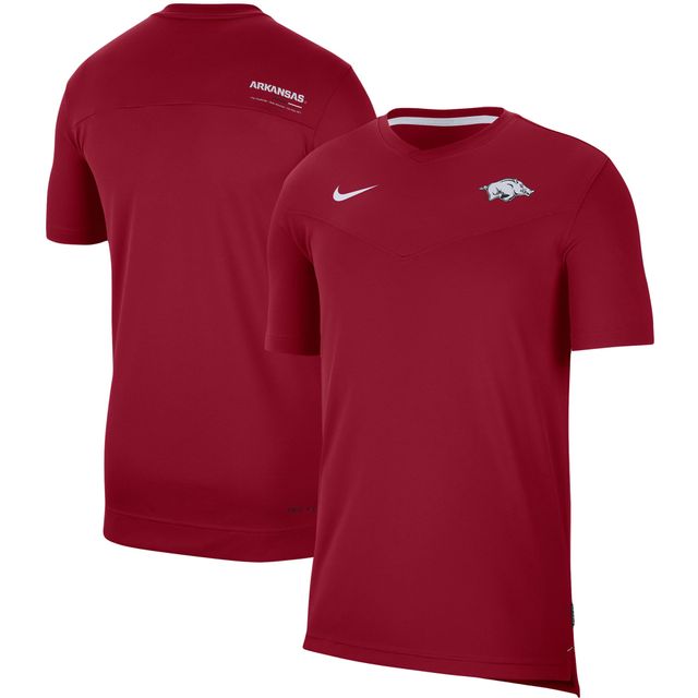 T-shirt de performance anti-UV Nike Cardinal Arkansas Razorbacks 2022 pour homme