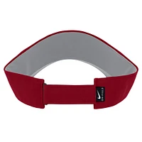 Visière réglable Nike Cardinal Arkansas Razorbacks 2024 Sideline Ace Performance pour homme