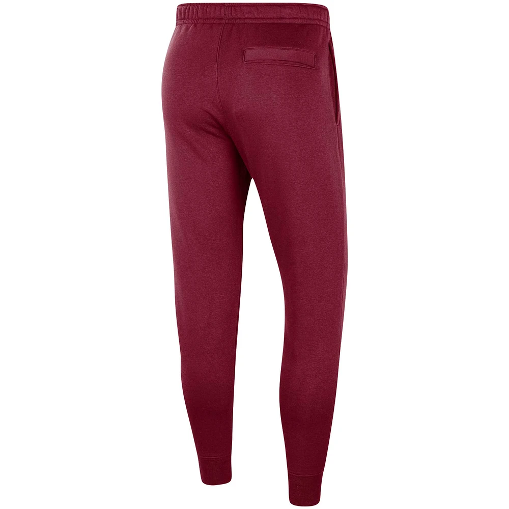 Pantalon en polaire Nike Cardinal Arkansas Razorbacks Club pour homme