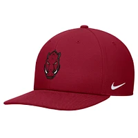 Men's Nike Cardinal Arkansas Razorbacks Pro Snapback Hat