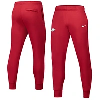 Pantalon en polaire Nike Crimson Arkansas Razorbacks Club pour homme