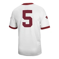 Maillot de football Nike #5 Arkansas Razorbacks Untouchable pour homme, blanc