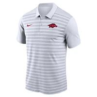 Men's Nike White Arkansas Razorbacks 2024 Early Season Coaches Sideline Polo