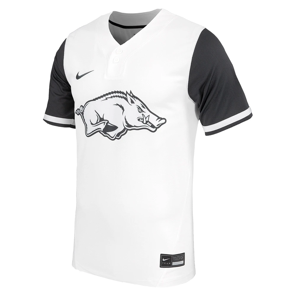 Men's Nike White Arkansas Razorbacks Replica Softball Jersey