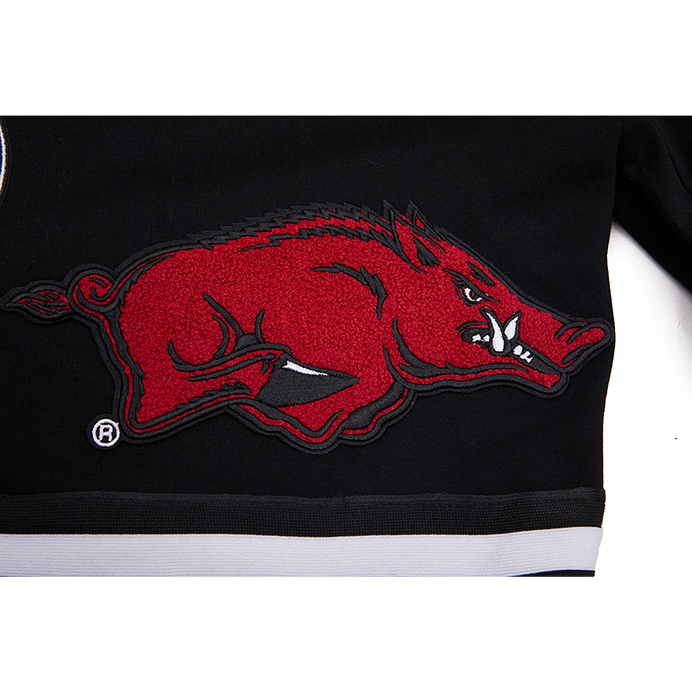 Short classique Pro Standard Arkansas Razorbacks pour homme, noir