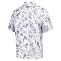 Men's Tommy Bahama Gray Arkansas Razorbacks Sport Cabana Shores IslandZone Tri-Blend Polo