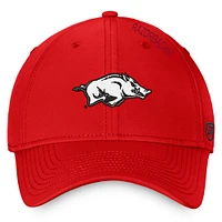 Casquette Top of the World Reflex 2.0 Flex Fit pour homme des Cardinals de l'Arkansas Razorbacks