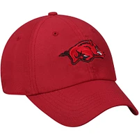 Men's Top of the World Cardinal Arkansas Razorbacks Staple Adjustable Hat