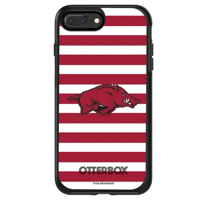 Arkansas Razorbacks OtterBox iPhone 8/7 Striped Symmetry Case