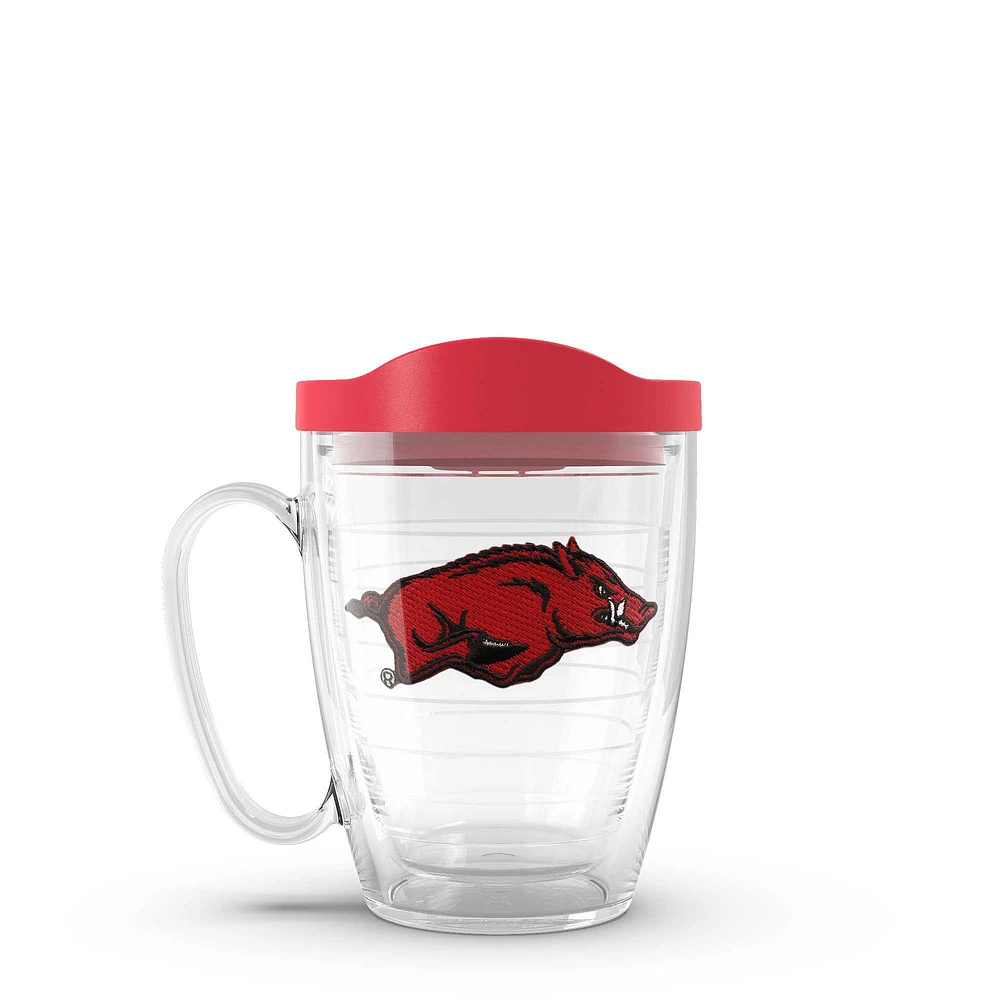 Tervis Arkansas Razorbacks 16oz. Tasse classique avec couvercle emblème