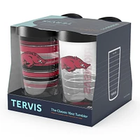 Tervis Arkansas Razorbacks paquet de quatre 16oz. Ensemble de gobelets classiques