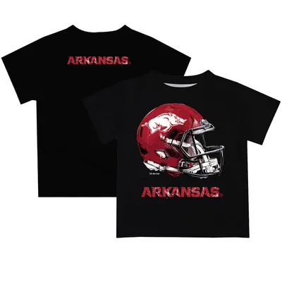 Arkansas Razorbacks Toddler Team Logo Dripping Helmet T-Shirt