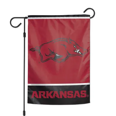 Arkansas Razorbacks WinCraft 12" x 18" Double-Sided Garden Flag