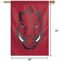 WinCraft Arkansas Razorbacks 28" x 40" Large Logo Single-Sided Vertical Banner