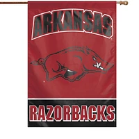 WinCraft Arkansas Razorbacks 28 "x 40" Bannière verticale simple face avec logo principal