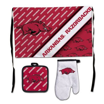 WinCraft Arkansas Razorbacks 3-Piece Barbecue Set