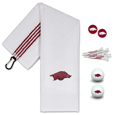 WinCraft Arkansas Razorbacks Coffret cadeau de golf